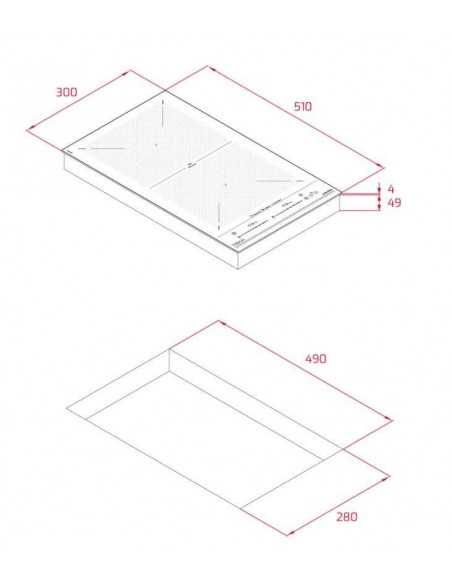 Vitroceramica modular induccion indep. IZF32400MSK - 5