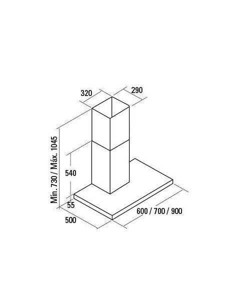 Campana decoratica Cata ST7000X - 2 Campana decoratica Cata ST7000X - 2