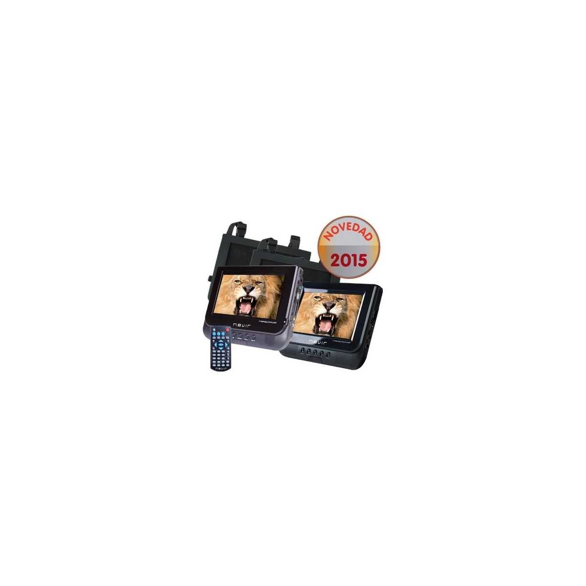 Dvd portatil Nevir NVR2770DVDPDCU - 1