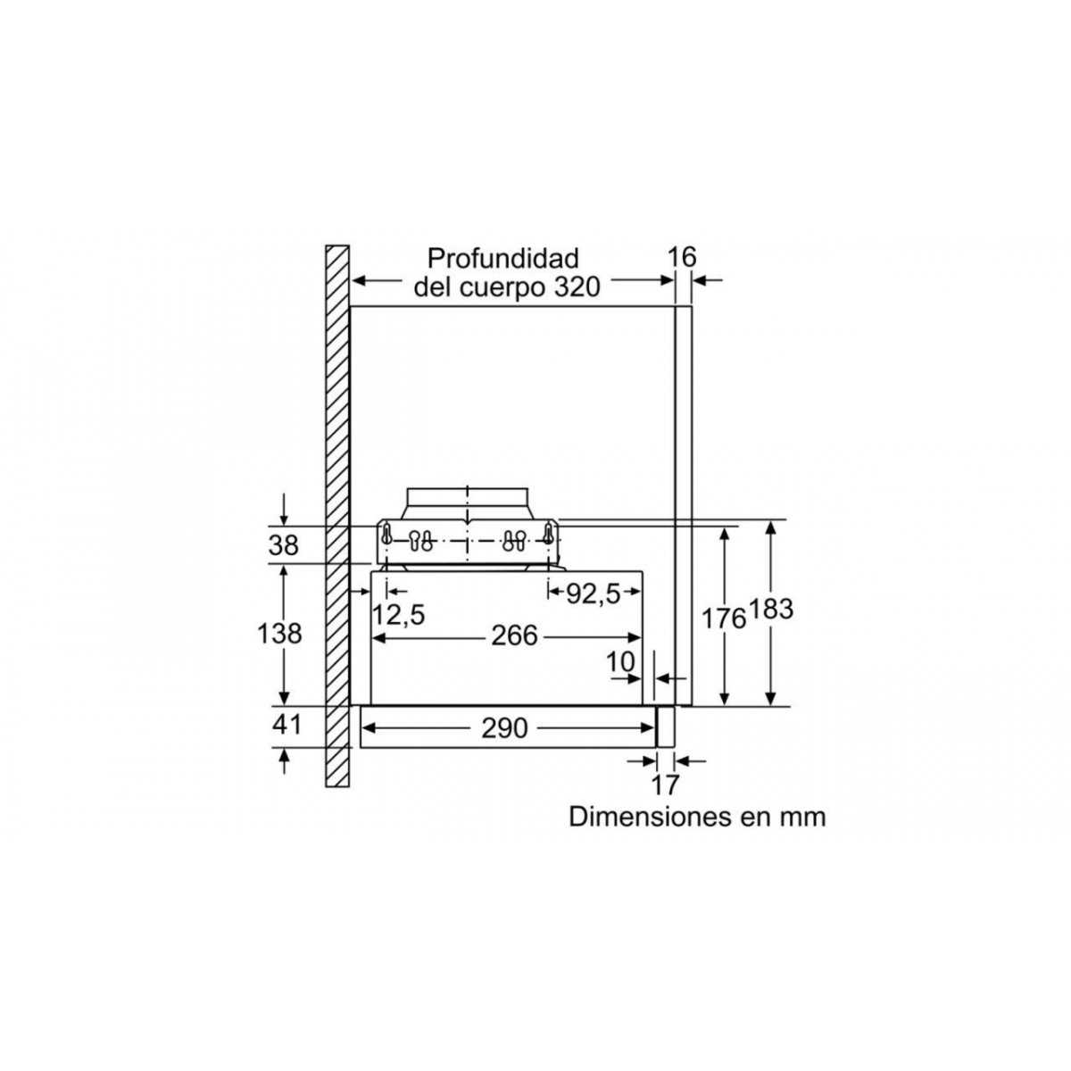 Campana conv. Telescopica Balay 3BT840X, - 4