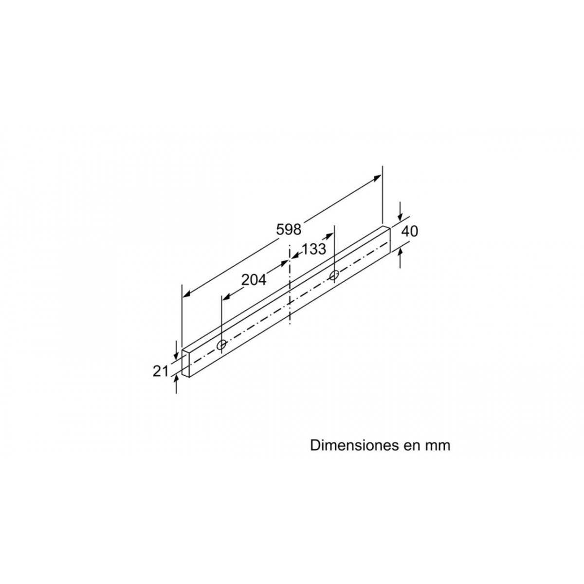 Campana conv. Telescopica Balay 3BT840X, - 5
