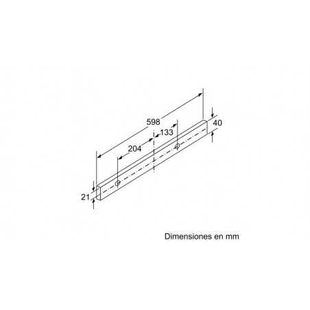 Campana conv. Telescopica Balay 3BT840X, - 5