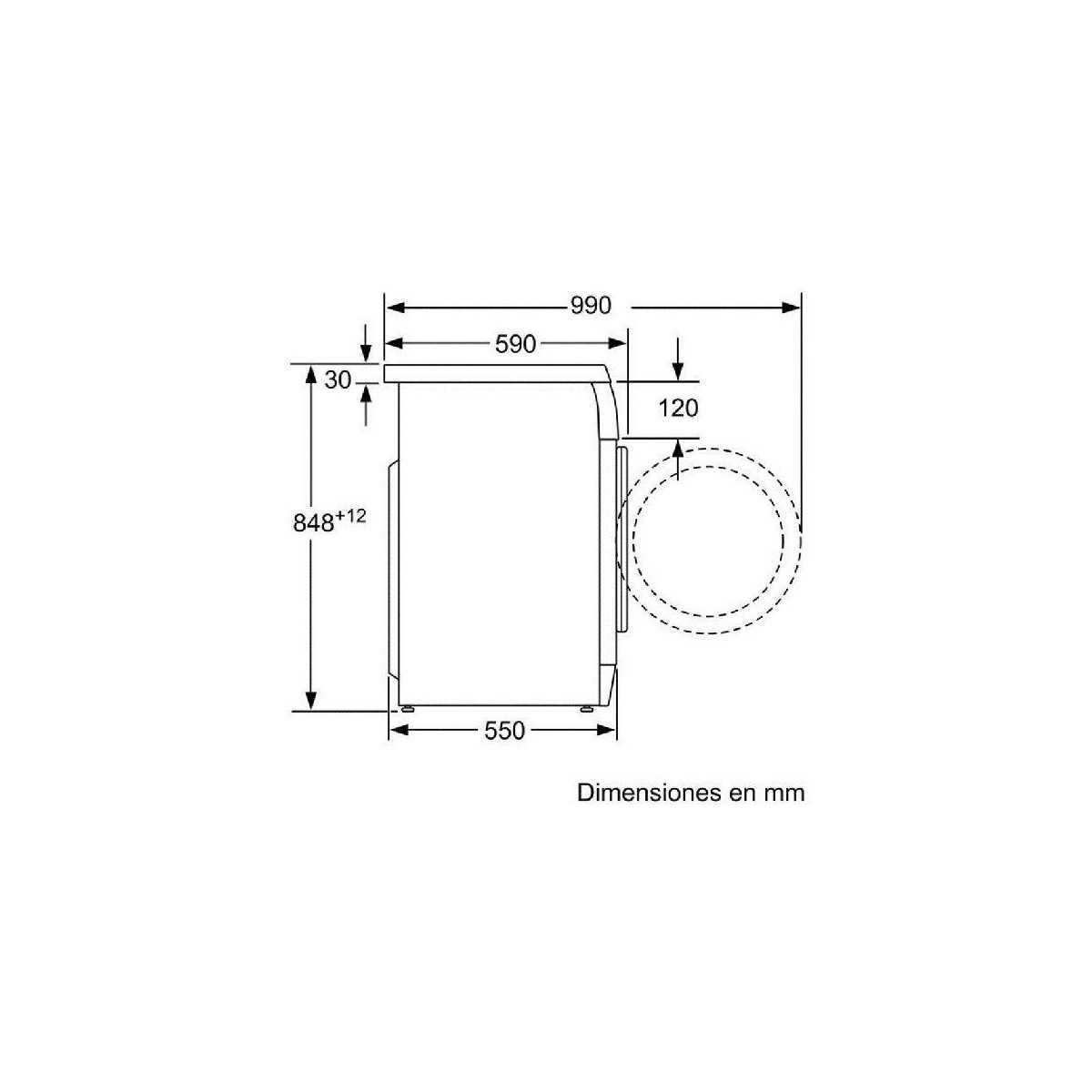 Lavadora frontal Balay 3TS873BC - 3 Lavadora frontal Balay 3TS873BC - 3
