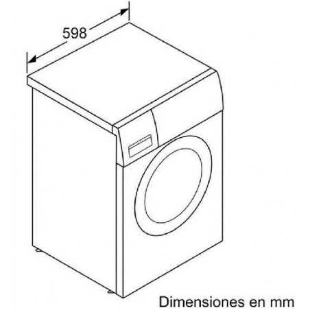 Lavadora frontal Balay 3TS853B - 2