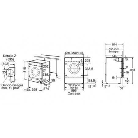 Lavadora SIEMENS WI12W320ES - 3