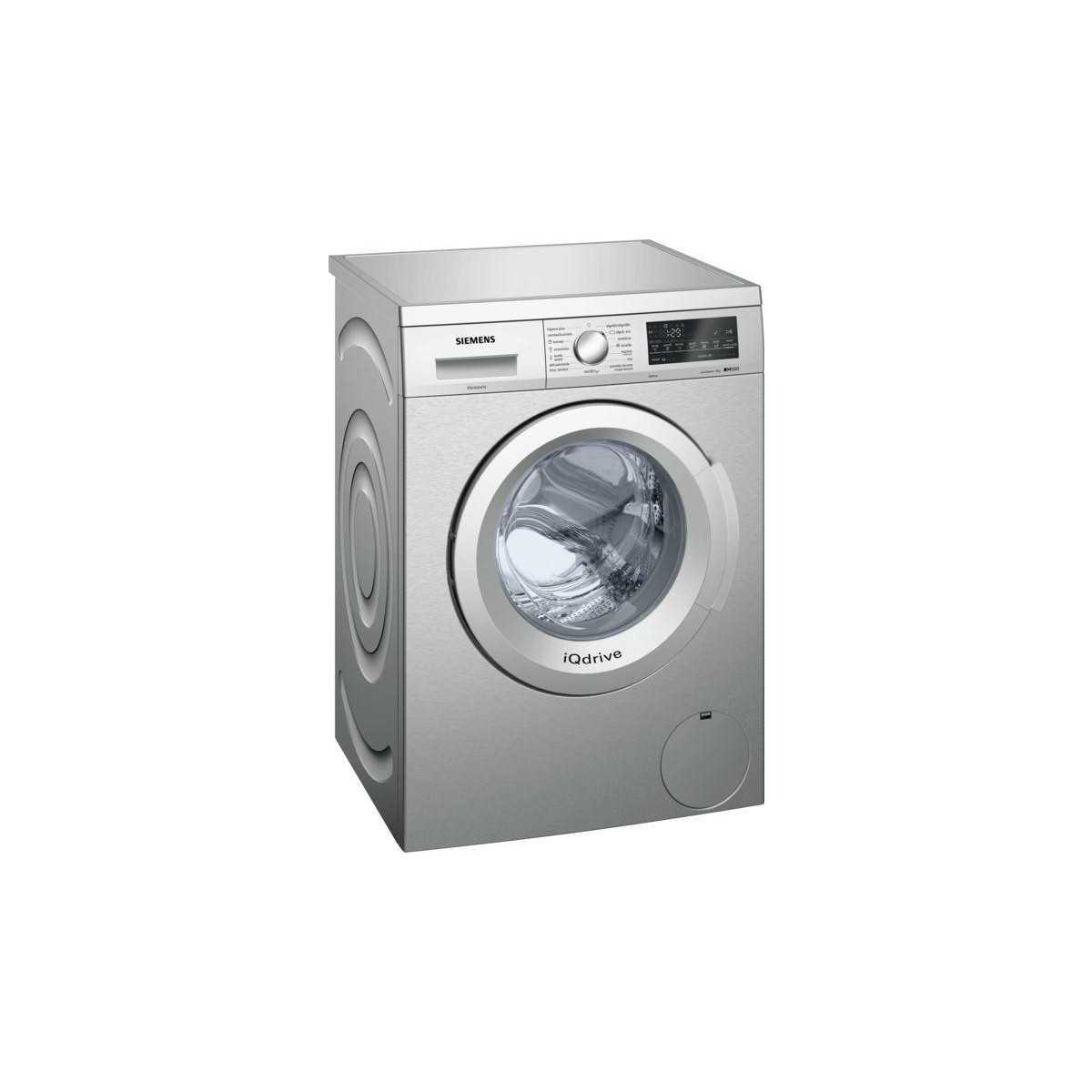 Lavadora Carga Frontal Siemens WU12Q48XES - 1
