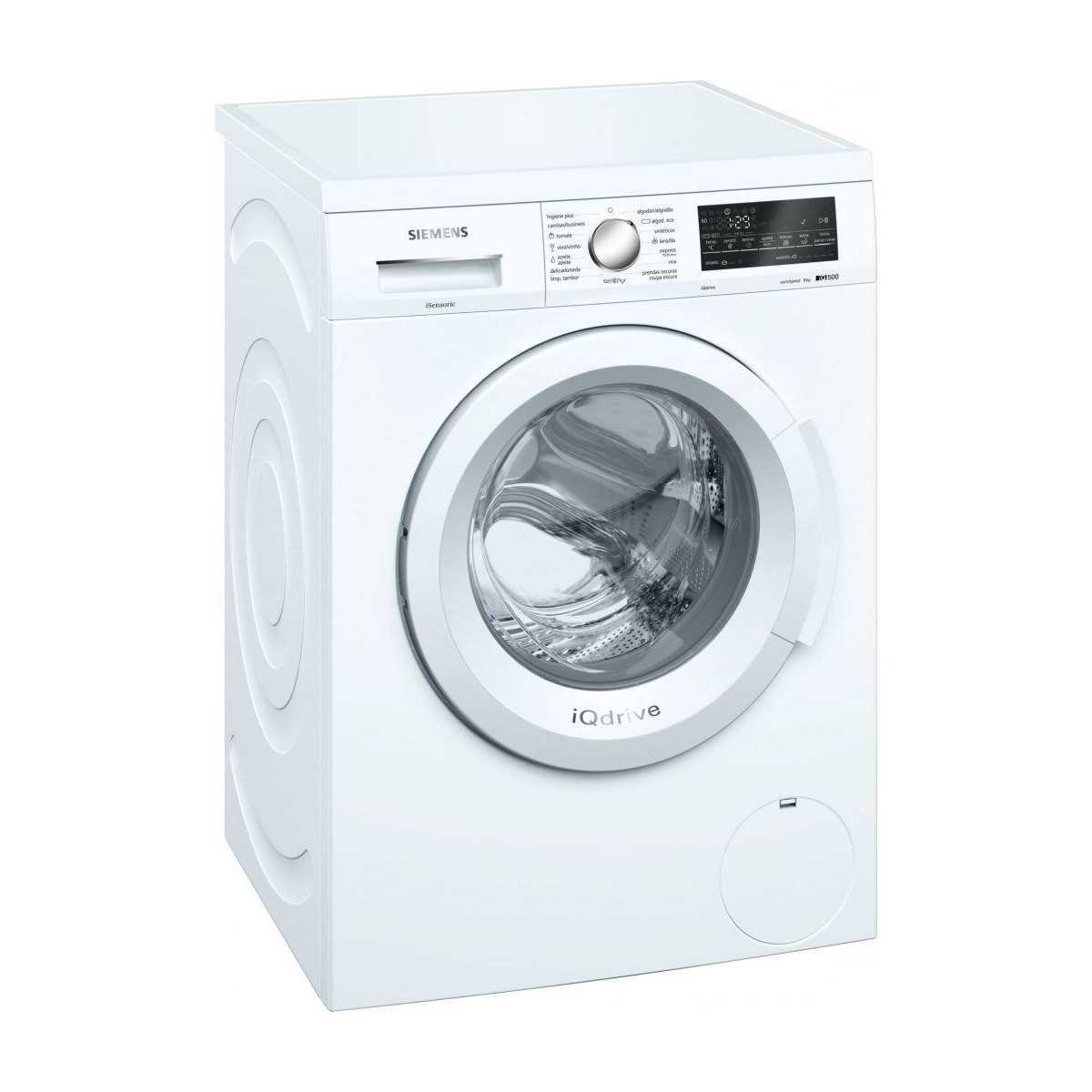 Lavadora Carga Frontal Siemens WU12Q468ES - 1