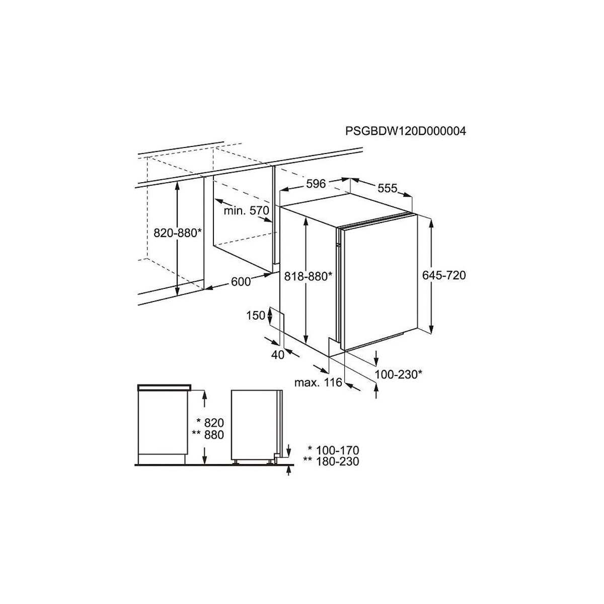 Comprar Lavavajillas integrable Zanussi ZDT21006FA