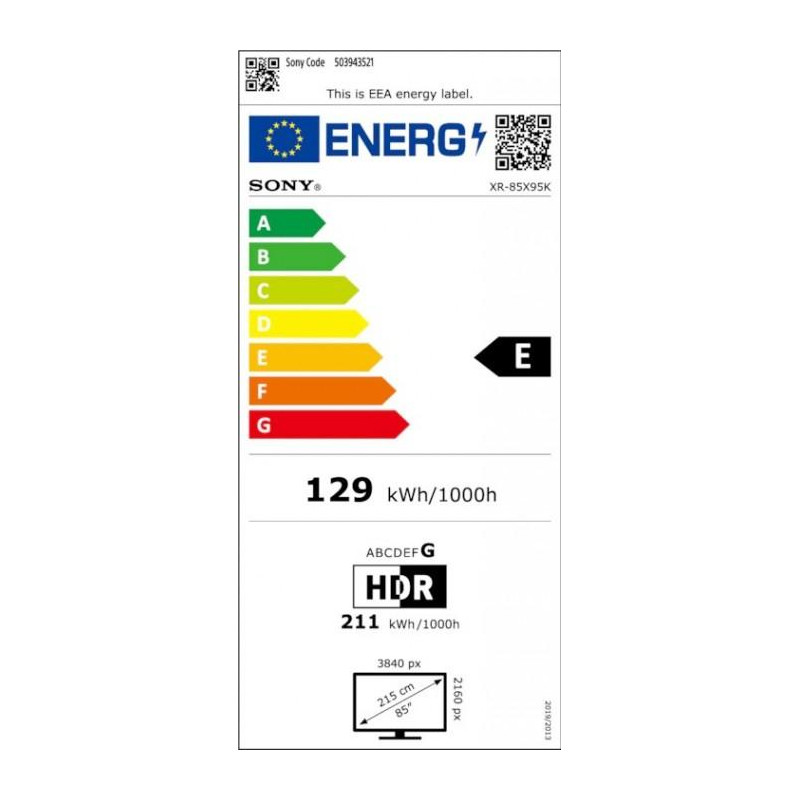 TV LED Sony XR85X95KAEP - 6