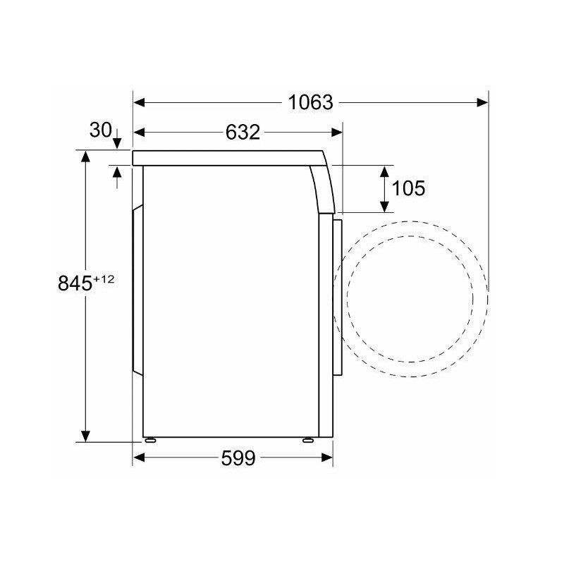 Lavadora frontal Bosch WUU24T6XES - 4