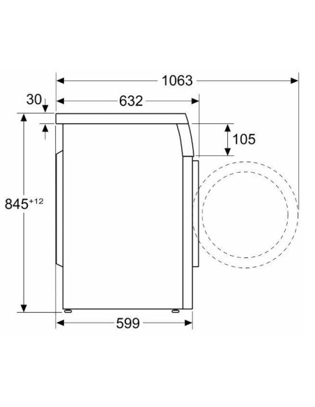 Lavadora frontal Bosch WUU24T6XES - 4