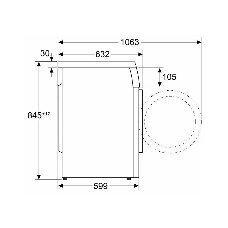 Lavadora frontal Bosch WUU28T0XES - 4 Lavadora frontal Bosch WUU28T0XES - 4