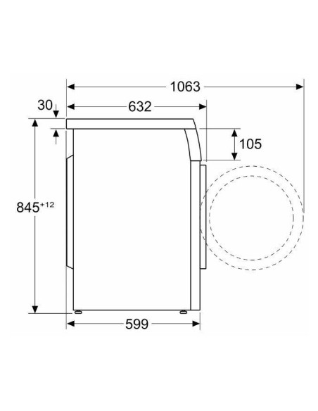 Lavadora frontal Bosch WUU28T0XES - 4 Lavadora frontal Bosch WUU28T0XES - 4
