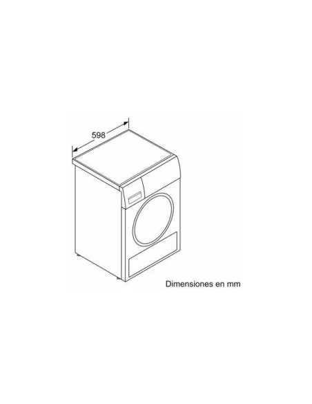 Secadora frontal Siemens WT45RT00ES - 5 Secadora frontal Siemens WT45RT00ES - 5