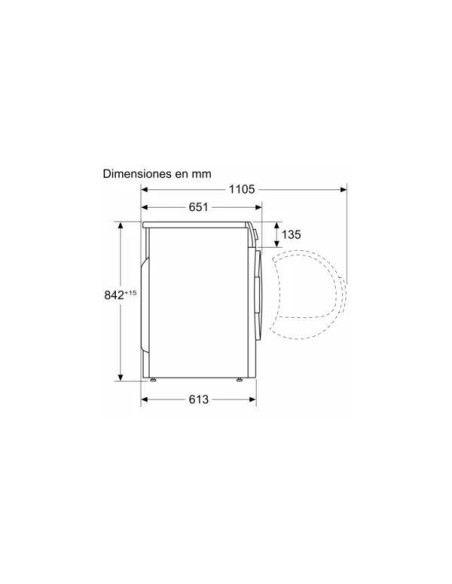 Secadora frontal Siemens WT45RT00ES - 6 Secadora frontal Siemens WT45RT00ES - 6
