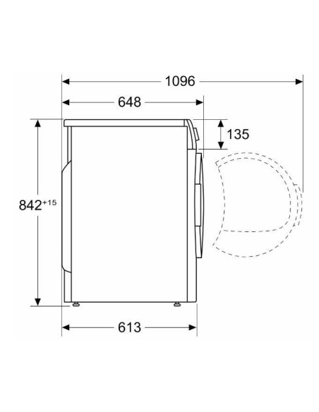Secadora frontal Bosch WQG233D0ES, Infinity - 4 Secadora frontal Bosch WQG233D0ES, Infinity - 4