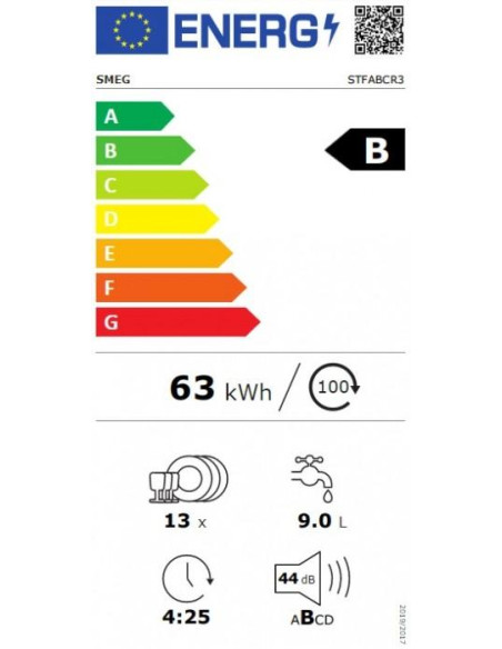 Lavavajillas 60 INT Smeg STFABCR3 - 6