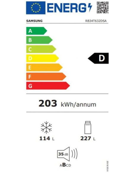 Frigorífico Combi Samsung RB34T632DSAEF - 10 Frigorífico Combi Samsung RB34T632DSAEF - 10