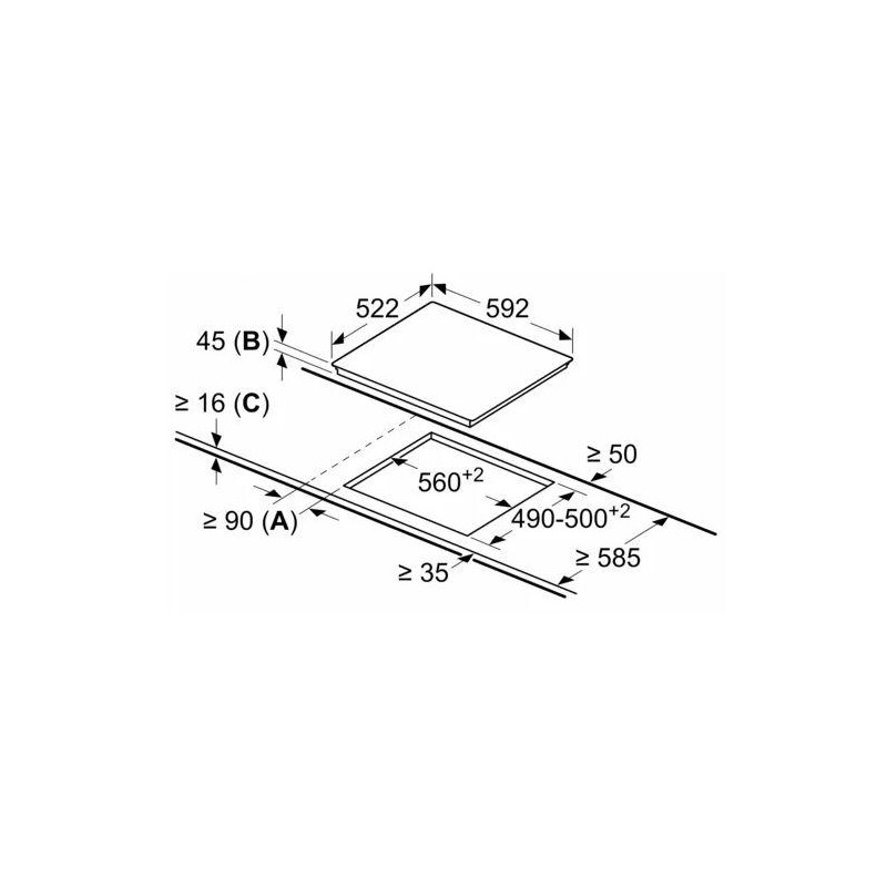 Vitroceramica indep. Bosch PKF611BB8E - 5 Vitroceramica indep. Bosch PKF611BB8E - 5