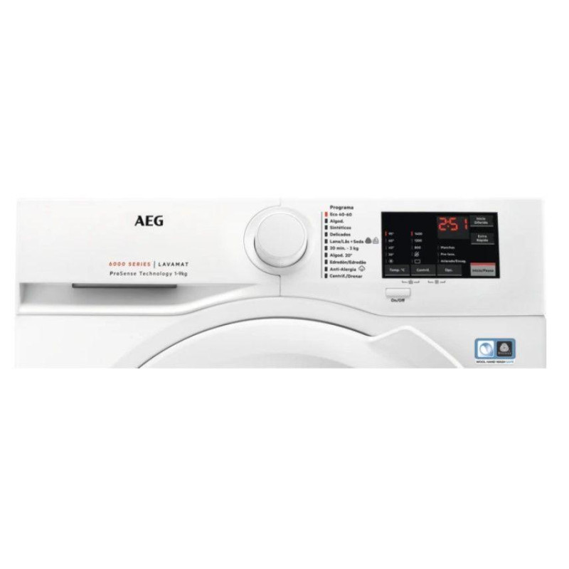 Lavadora frontal Aeg L6FBI947P (PNC:914915513) - 2