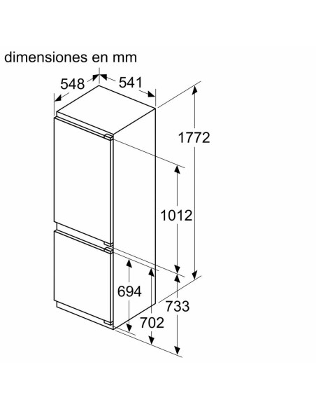 Combi NF INT Siemens KI86NHFE0, Top - 16 Combi NF INT Siemens KI86NHFE0, Top - 16