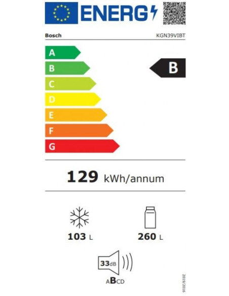 Combi NF Bosch KGN39VIBT, Infinity - 4 Combi NF Bosch KGN39VIBT, Infinity - 4