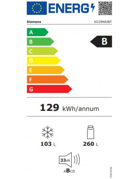 Combi NF Siemens KG39NAIBT, Top - 2 Combi NF Siemens KG39NAIBT, Top - 2