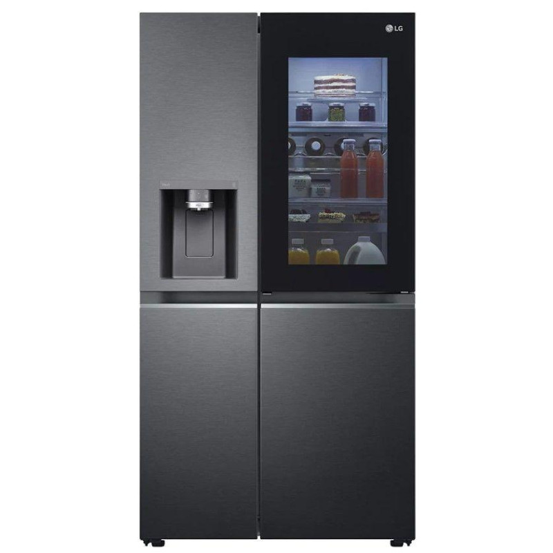 Frigorifico side by side Lg GSXV90MCDE, Platinum - 1