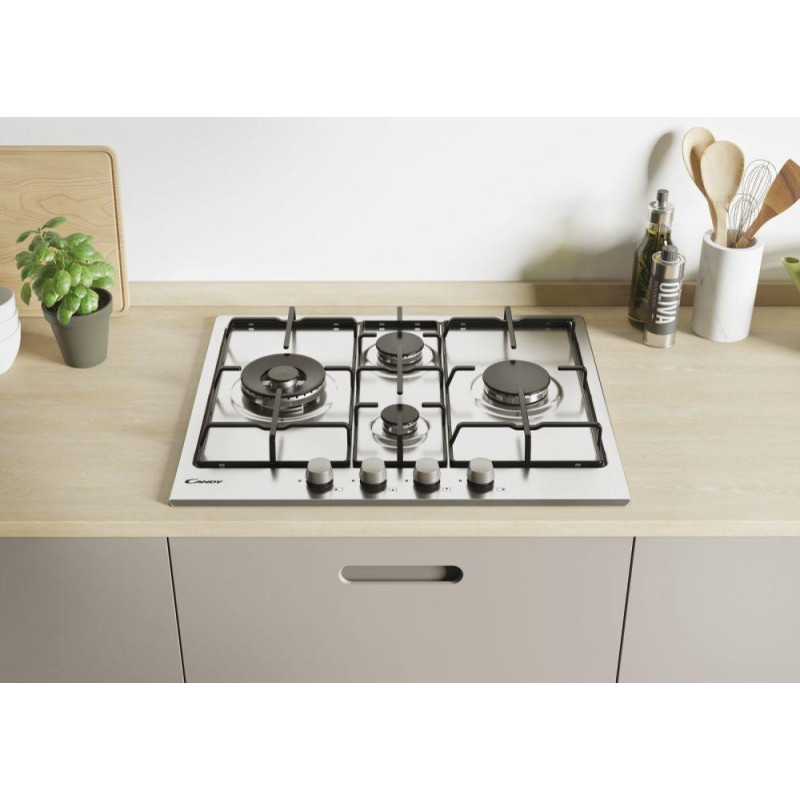 Encimera gas indep. Candy CHW6D4WX - 2 Encimera gas indep. Candy CHW6D4WX - 2