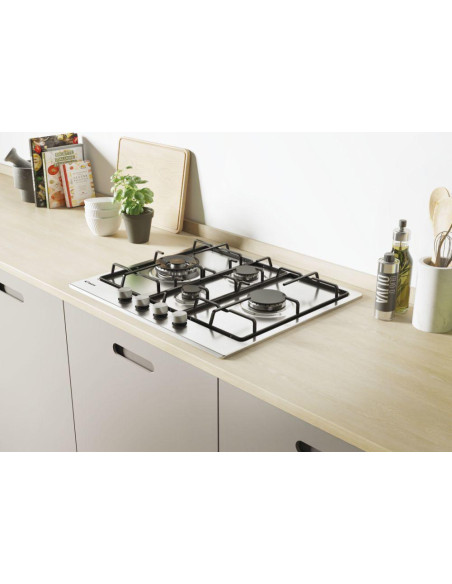 Encimera gas indep. Candy CHW6D4WX - 4 Encimera gas indep. Candy CHW6D4WX - 4