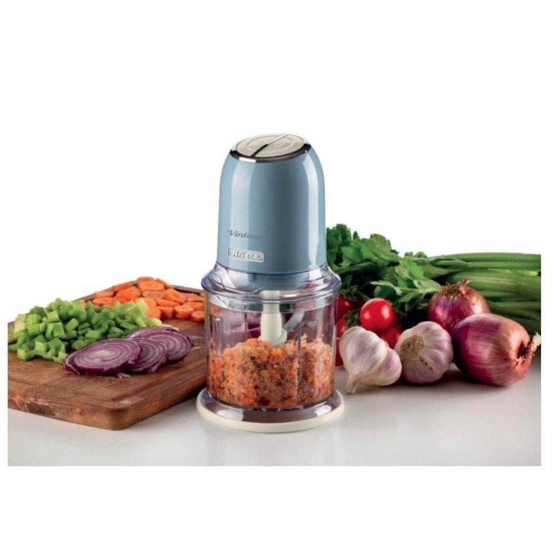 Picadora Ariete 43805, VINTAGE AZUL - 2 Picadora Ariete 43805, VINTAGE AZUL - 2