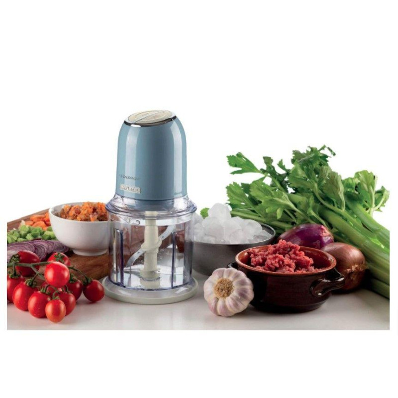 Picadora Ariete 43805, VINTAGE AZUL - 3 Picadora Ariete 43805, VINTAGE AZUL - 3