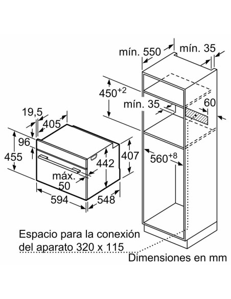 Horno indep.Compacto Piro. Balay 3CB5878N6 - 5 Horno indep.Compacto Piro. Balay 3CB5878N6 - 5