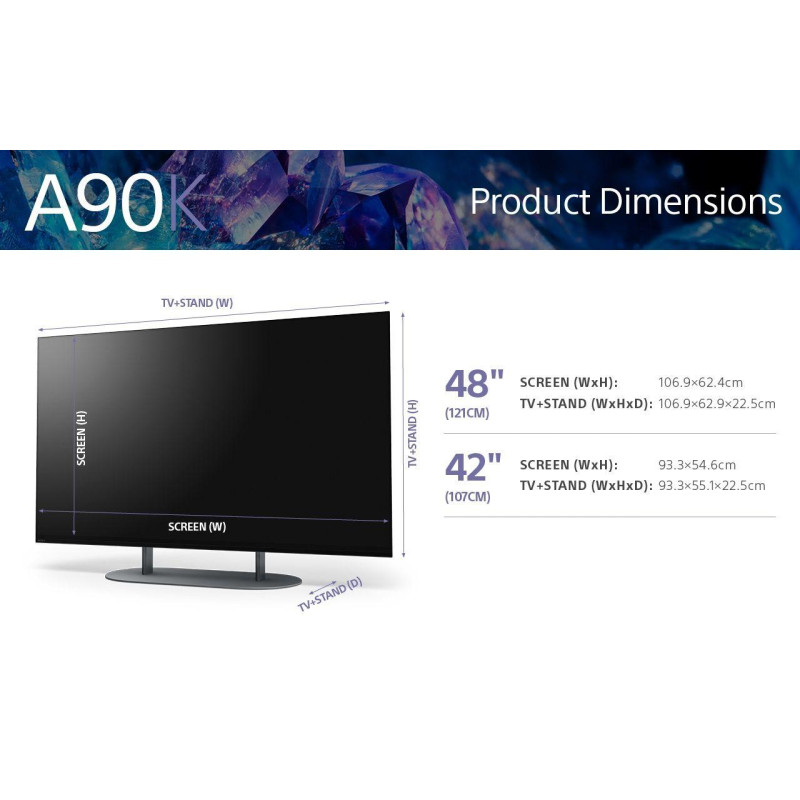 TV OLED Sony XR42A90KAEP - 2