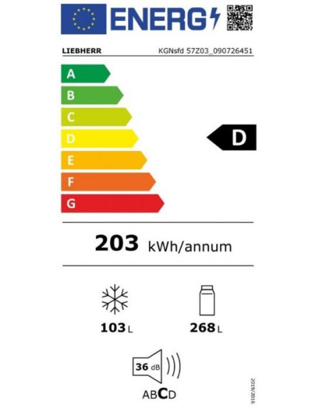 Combi NF Liebherr KGNSFD57Z03 - 4 Combi NF Liebherr KGNSFD57Z03 - 4