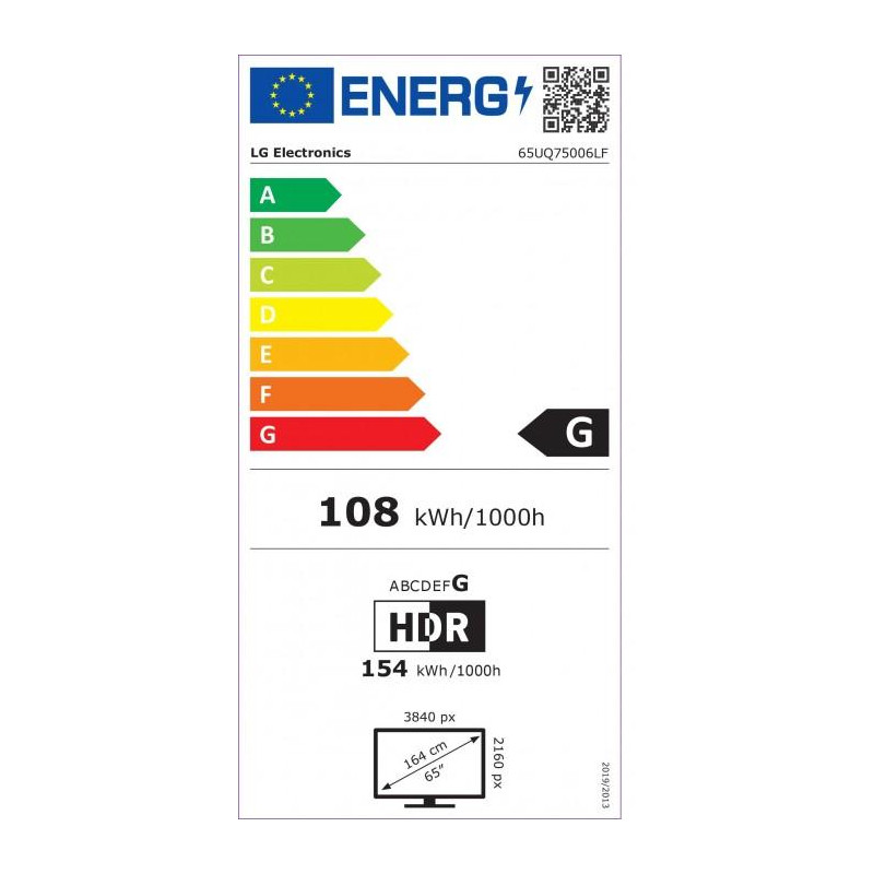 TV LED LG 65UQ75006LF - 2