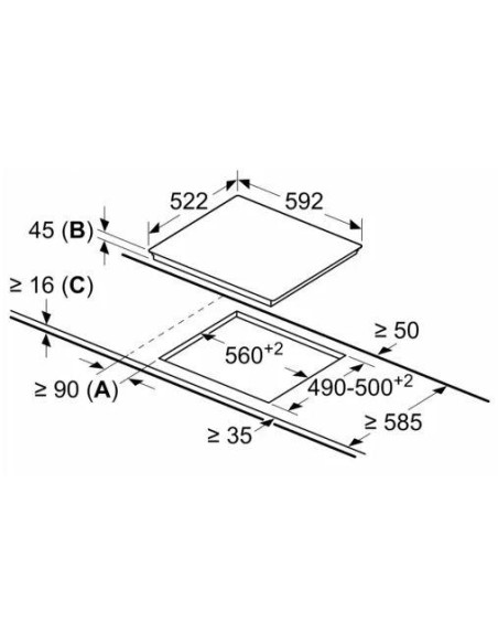 Vitroceramica indep. Bosch PKK631BB8E - 5 Vitroceramica indep. Bosch PKK631BB8E - 5