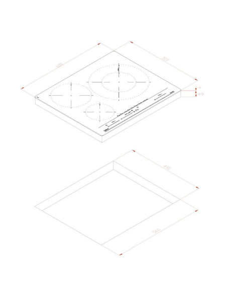 Vitroceramica induccion indep. Teka IZC63632BKMST - 7