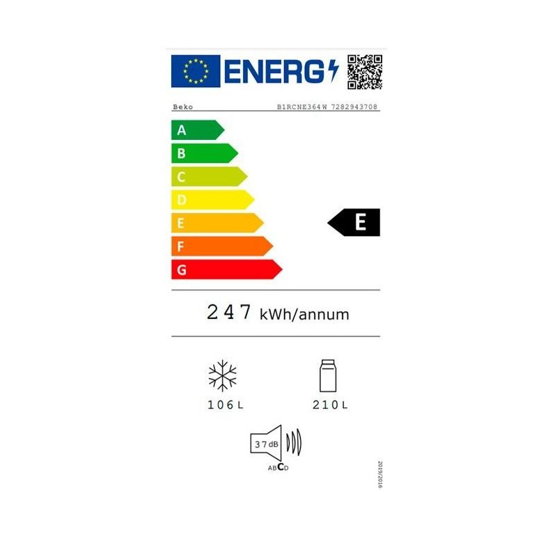 Combi NF Beko B1RCNE364W () - 4 Combi NF Beko B1RCNE364W () - 4