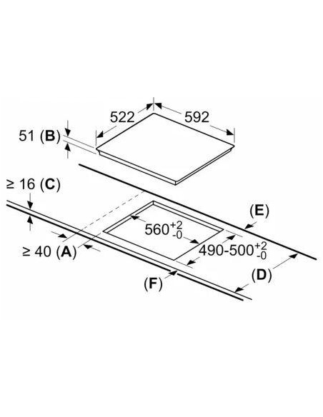 Vitroceramica induccion indep. Bosch PUC611BB5E - 5