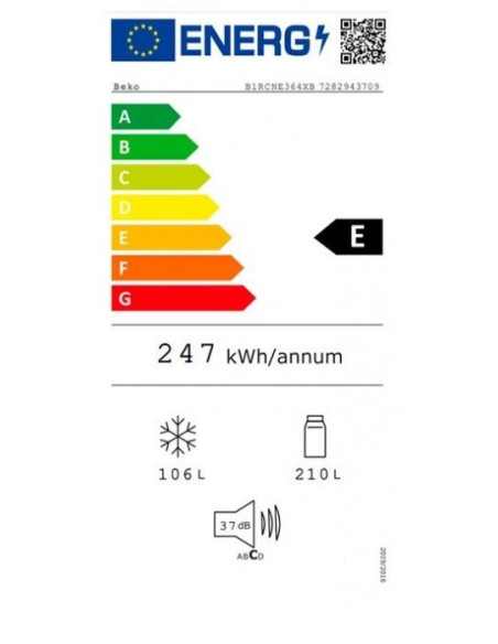 Combi NF Beko B1RCNE364XB () - 5 Combi NF Beko B1RCNE364XB () - 5