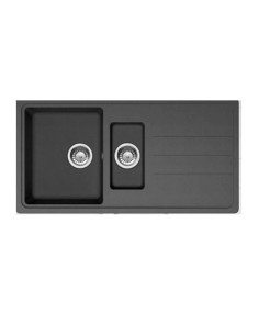 Fregadero sintético Mepamsa JANUS150 NEGRO - 1
