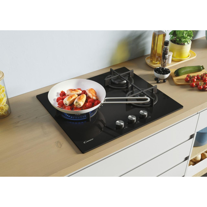 Encimera gas indep. Candy CSG63B4PB - 3 Encimera gas indep. Candy CSG63B4PB - 3