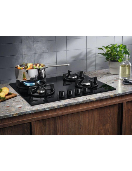 Encimera Cristalgas indep. Electrolux EGG64272K - 8 Encimera Cristalgas indep. Electrolux EGG64272K - 8