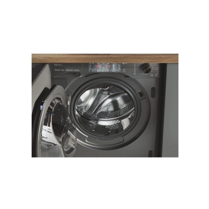 Lavadora INT frontal Haier HWQ90B416FWBRS - 3