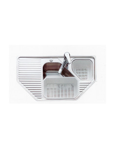 Fregadero inox Teka TRION60E 40120008 - 1