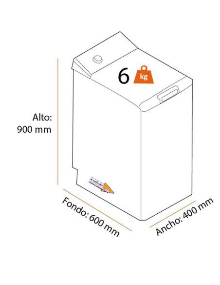 Lavadora superior Whirlpool TDLR6040LEUN (Tactico BF) - 2 Lavadora superior Whirlpool TDLR6040LEUN (Tactico BF) - 2