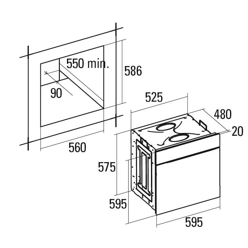 Horno MF indep. Cata CDP780ASBK - 2