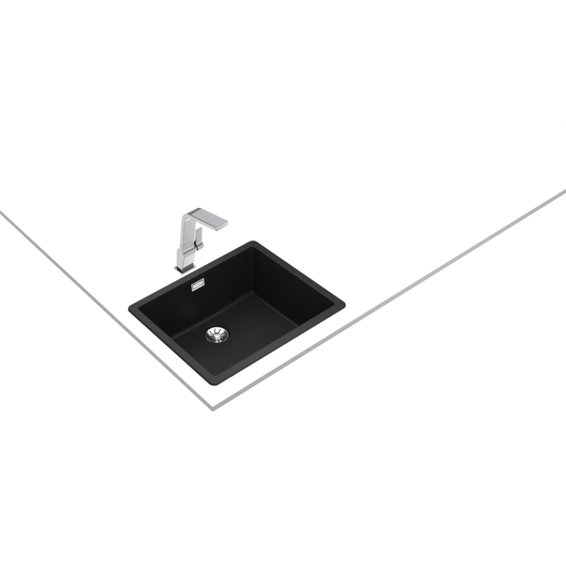 Fregadero sintetico BE Teka RADEAR10 5040MTG NEGRO - 3 Fregadero sintetico BE Teka RADEAR10 5040MTG NEGRO - 3