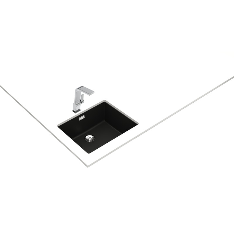 Fregadero sintetico BE Teka RADEAR10 5040MTG NEGRO - 4 Fregadero sintetico BE Teka RADEAR10 5040MTG NEGRO - 4
